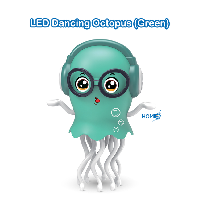 LED Dancing Funny Jellyfish Toy Light Up Music Toy Interactive Moving Kids Toy