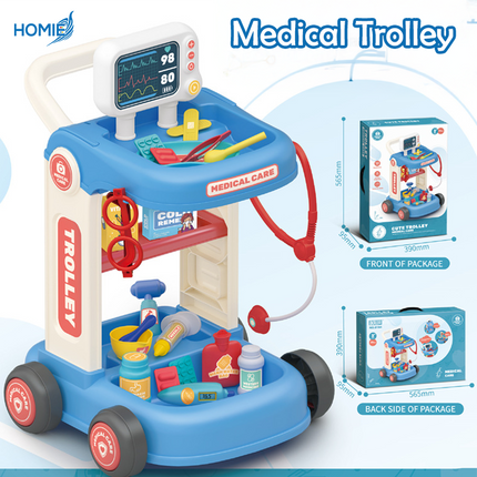 HOMIE Doctor & Nurse Hospital Role Play Toy Set