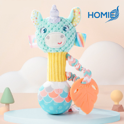 Sozzy Stuffed Animal Hand Grip Baby Toys Shaker