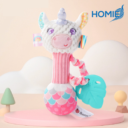 Sozzy Stuffed Animal Hand Grip Baby Toys Shaker
