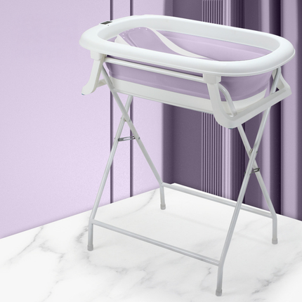 Stand Foldable Bathtub (Full Set) with Thermometer