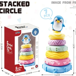 Soft and Washable Stacking Toy 7pcs (6 Months and above)