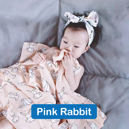 Bamboo Muslin Swaddle Blanket (120x120cm)