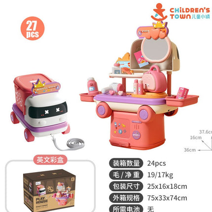 Mini Trolley Car and Suitcase Toy