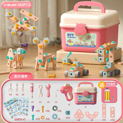 STEM Kids Assembly Toolbox Set