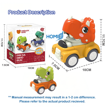 🦕Press Dino Run Toy Car - Parent-Child Interactive Toys