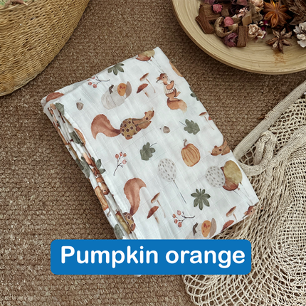 Bamboo Muslin Swaddle Blanket (120x120cm)