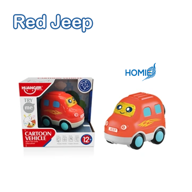 Huanger Early Educational Cartoon Vehicle