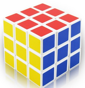 Rubik's Cube Puzzle with Smooth Rotation and Vibrant Non-Fading Colours