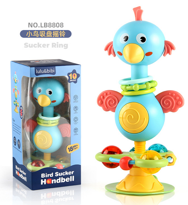 Table chair suction cup table rattle toy