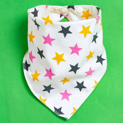 Triangle Baby Bibs with Cartoon Design 100% Cotton [Minimum Order 4]