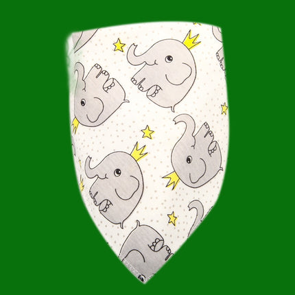 Triangle Baby Bibs with Cartoon Design 100% Cotton [Minimum Order 4]