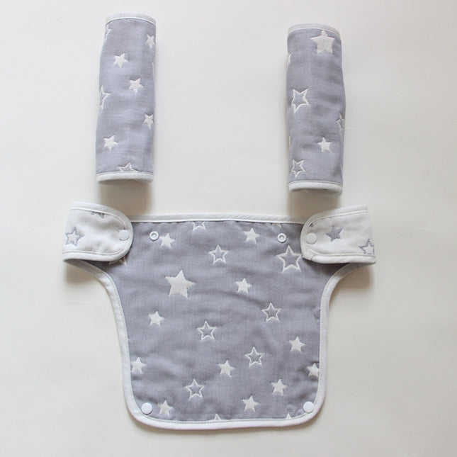 3 in 1 Reversible Cotton Teething Drooling Pads