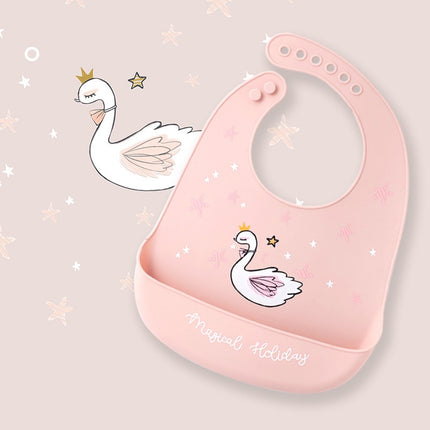 Adjustable Waterproof Silicone Baby Bibs