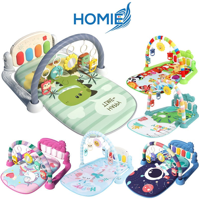 Baby Music Rack Play Mat Puzzle Carpet With Piano Keyboard Kids Infant Playmat Gym Crawling Activity Rug Toys / New B...