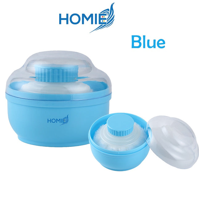 HOMIE Baby Powder  Container/Baby Powder Puff with Case