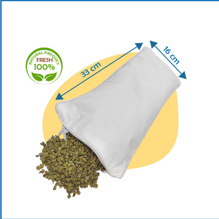 🏅LIMITED EDITION【16x33cm】Ultra Soft Baby Organic Bamboo Bean Sprout Husk Pillow