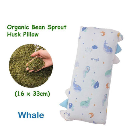 🏅LIMITED EDITION【16x33cm】Ultra Soft Baby Organic Bamboo Bean Sprout Husk Pillow