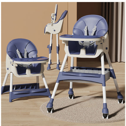 Children's table and chair High chair for feeding Chairs for kitchen baby eating Folding chair growing chair for childre
