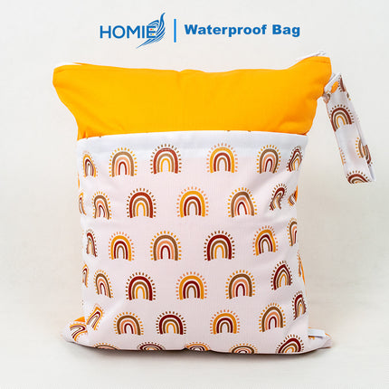 HOMIE Wet Bag diaper bag nappy bag waterproof (30x36cm) Double zip