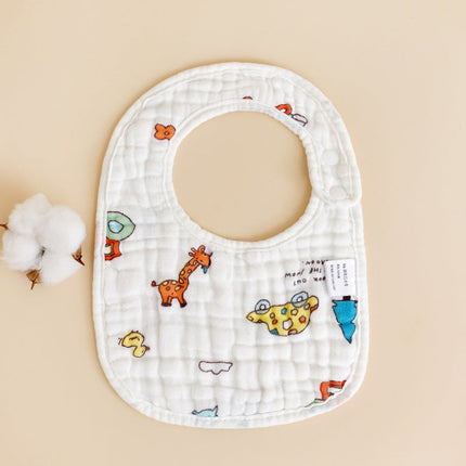 8 Layer Soft Gauze Baby Bibs