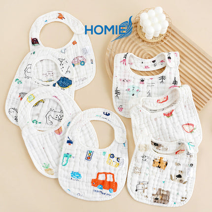 8 Layer Soft Gauze Baby Bibs