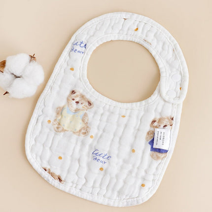 8 Layer Soft Gauze Baby Bibs