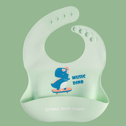 Adjustable Waterproof Silicone Baby Bibs