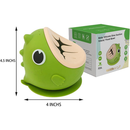 Silicone Snack Cups for Toddlers/Baby Snack Container/BPA Free & Dishwasher Safe