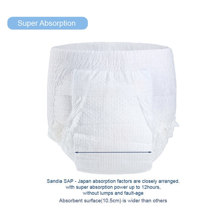 [3pcs Diaper Trial Pack] HOMIE MONI HAPPY Ultrathin Diapers Super Absorbency