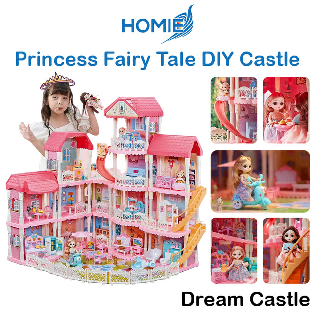 DIY Princess Castle Pretend Play Castle