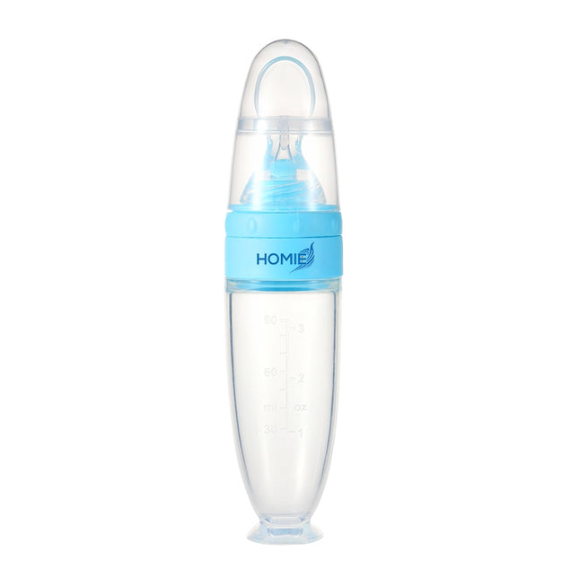HOMIE Silicone Baby Spoons Baby Feeding Spoon with Standing Base for Infant 0-24 Months/Baby Feeder/Baby Spoon