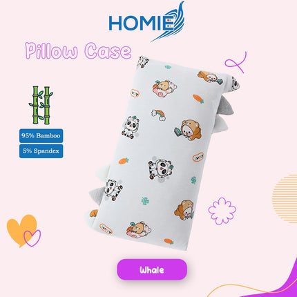 🏅【Baby Organic Bamboo Bean Sprout Husk Pillow】 Beansprout Pillow Baby pillow#Better Sleep Baby Hug Size 16x40cm