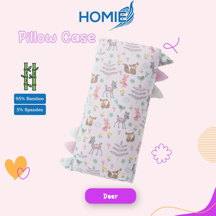 🏅【Baby Organic Bamboo Bean Sprout Husk Pillow】 Beansprout Pillow Baby pillow#Better Sleep Baby Hug Size 16x40cm