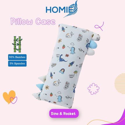 🏅【Baby Organic Bamboo Bean Sprout Husk Pillow】 Beansprout Pillow Baby pillow#Better Sleep Baby Hug Size 16x40cm