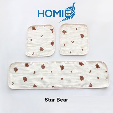Stroller Strap Cover Belt Pad Comfort Cushion Shoulder Strap Handrail Pad Kids Pram Safety Seat Belt