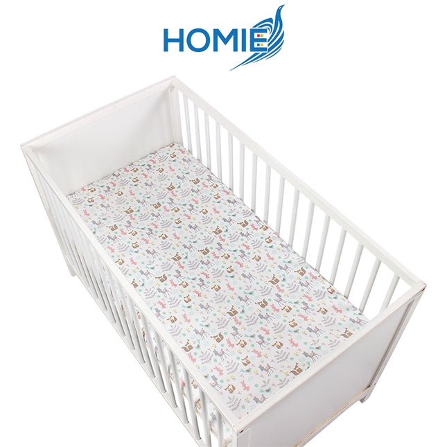 Bamboo Bedsheet / Crib Cot Bed Fitted Sheet (4 Sizes)