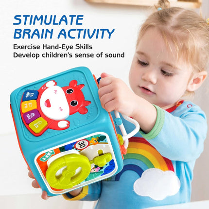 HOMIE 6in1&7in1 Magic Box Educational Learning Multifunctional Musical Activity Center Shape Sorter