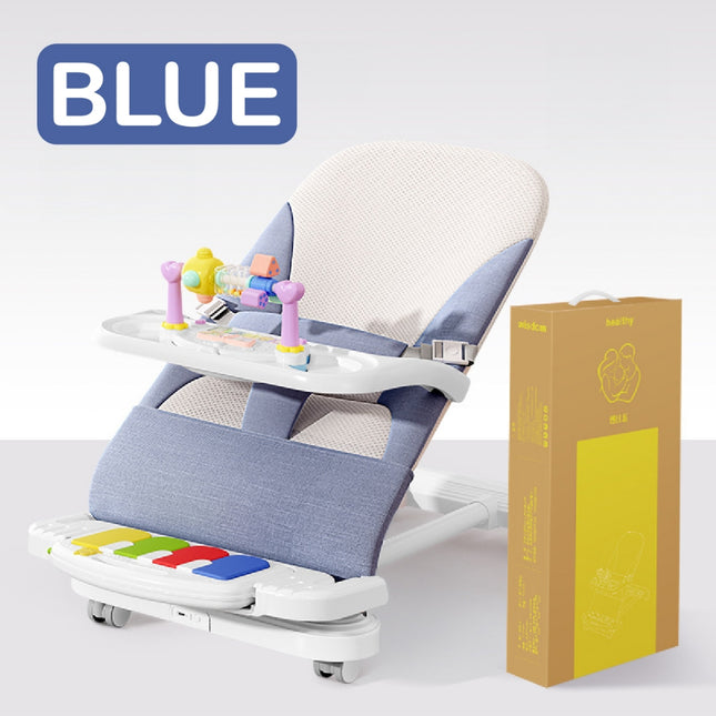 HOMIE Slide Bouncing Car 4 in 1 Multifunctional-Pedal Piano-Detachable Toy Tray-3 level angle adjust