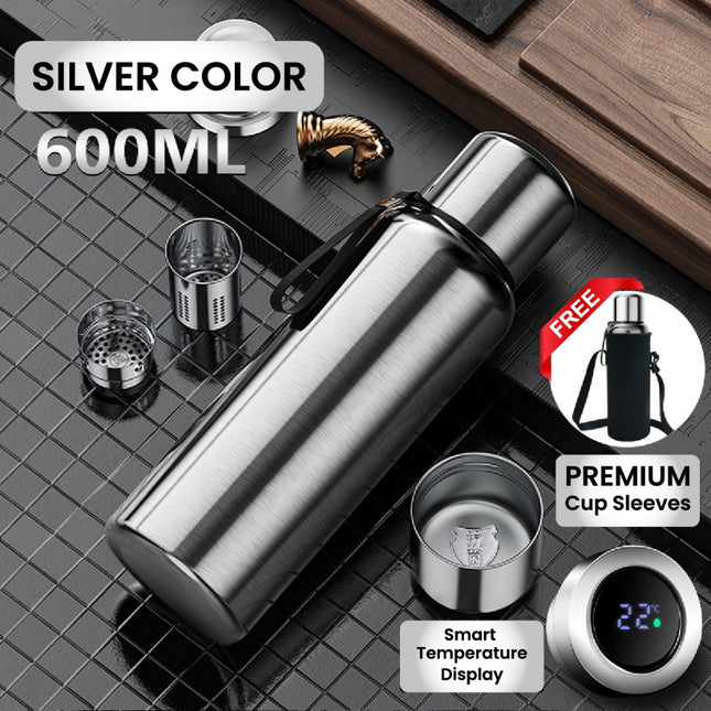 HOMIE 316 STAINLESS STEEL THERMOS CUP / 48HOURS Keep Warm /  Portable High-End Thermos Water Bottle