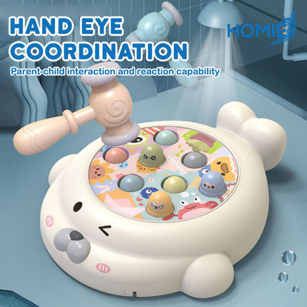 Funny Knocking Hamster Music Light Game/Baby Whack-a-mole Kid Games Toy