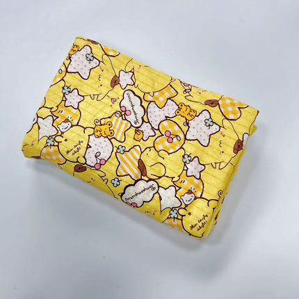 HOMIE Snuggle Soft Minky Baby Blankets/Ultra-Soft Minky Dot Fabric & Cute Cartoon Prints【110x150cm】