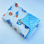 Minky Blanket -Fish