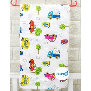 HOMIE Grey Star Soft Plush Minky Baby Blanket/Kids Blanket with Grey Star Dotted Backing/Cute Design