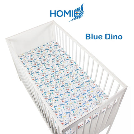 Bamboo Bedsheet / Crib Cot Bed Fitted Sheet (4 Sizes)