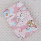 Minky Blanket -Princess Unicorn