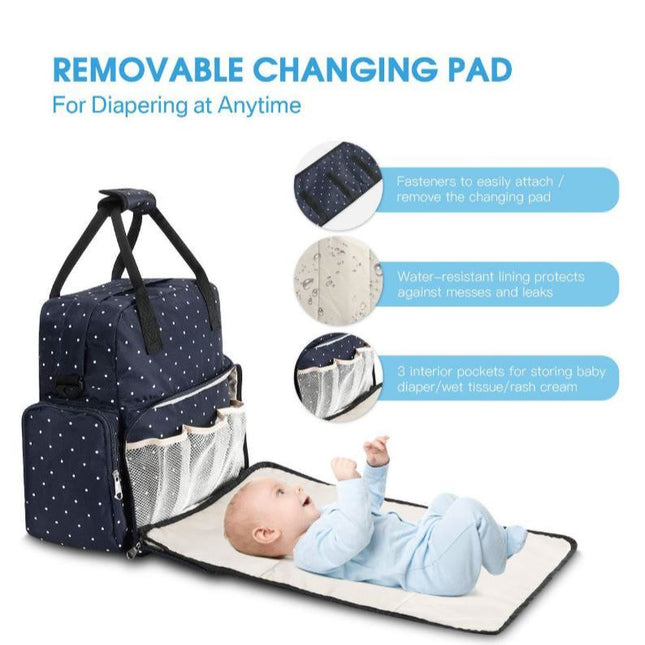 Diaper Bag Mummy & Daddy Backpack / Baby Stroller Bag Waterproof Bag