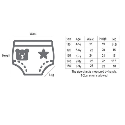HOMIE 3 Pcs Set Soft Bamboo Underwear / Cute Boy Boxer Shorts Set