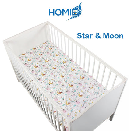 Bamboo Bedsheet / Crib Cot Bed Fitted Sheet (4 Sizes)