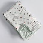 Minky Blanket -Squirrel